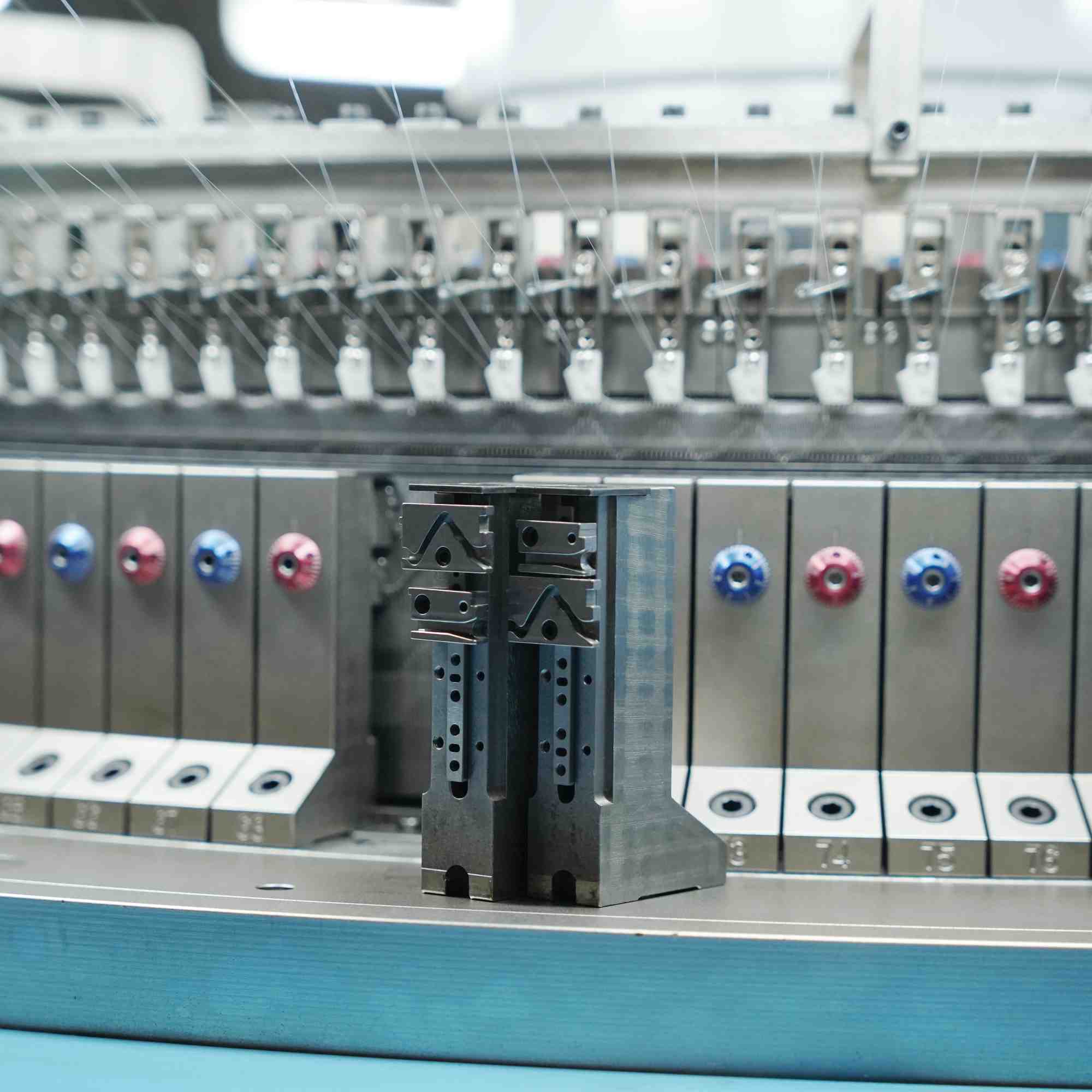Pneumatic Double-side High Foot Opening  Knitting Machine